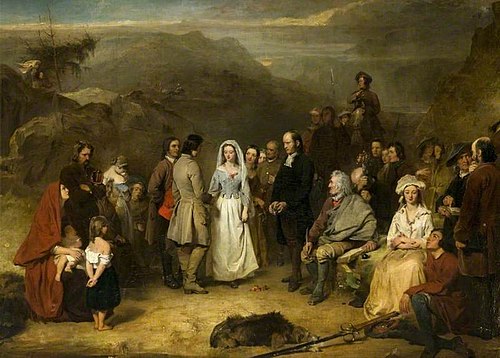 The Marriage of the Covenanter, 1842, Alexander Johnston
