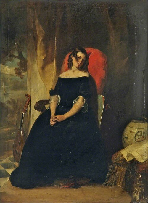 A Thought of Love, 1843, Alexander Johnston