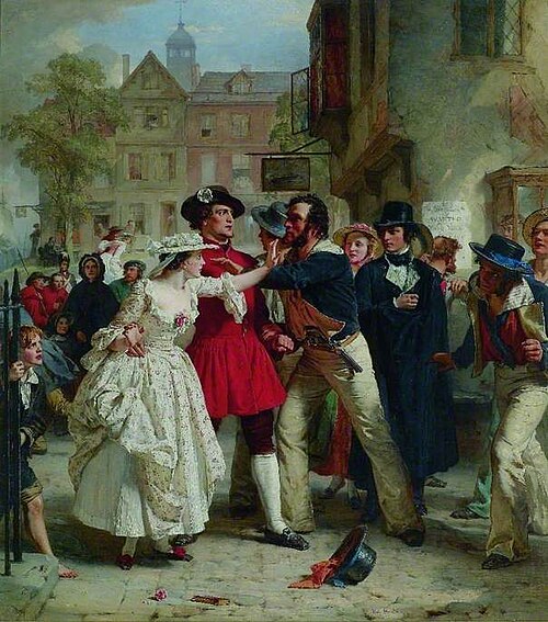 The Press Gang, 1858, Alexander Johnston