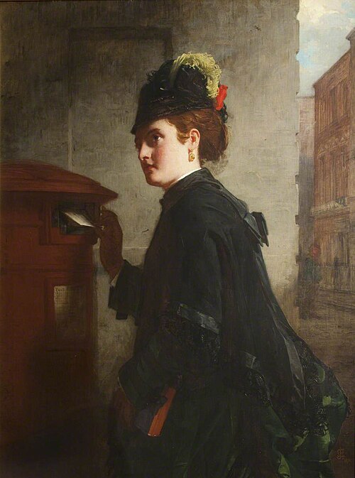 The Pillar Box, 1876, Alexander Johnston