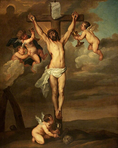 The Crucifixion (after Anthony van Dyck), , Thomas Willeboirts Bosschaert