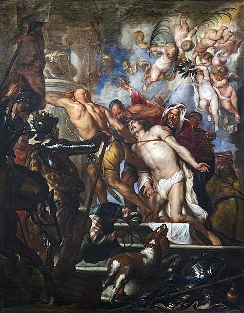 Le Martyre de Saint Jacques, 1637, Thomas Willeboirts Bosschaert