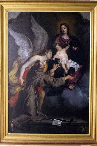 Vision of Saint Anthony of Padua, 1641, Thomas Willeboirts Bosschaert