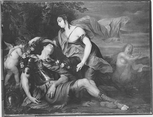 Rinaldo und Armida, 1633, Thomas Willeboirts Bosschaert