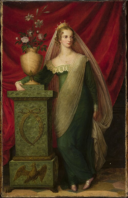 Portrait of an unidentified princess, 1809, Ernst Gebauer