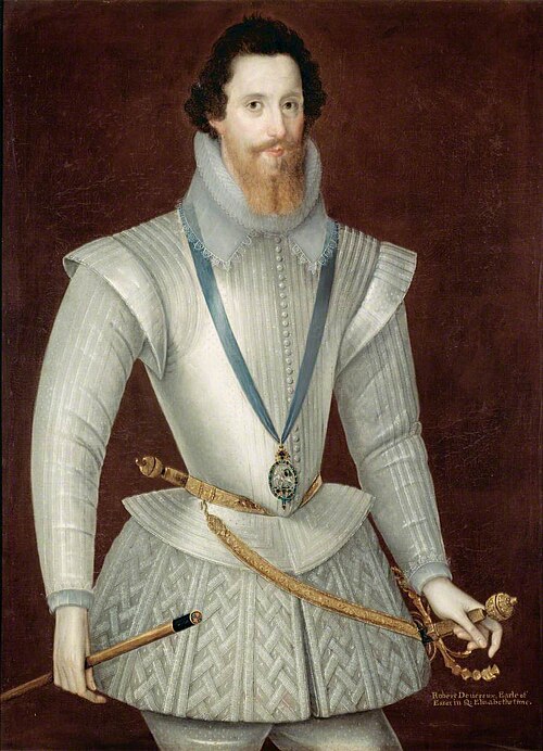 Robert Devereux (1566–1601), Earl of Essex, , Marcus Gheeraerts le Jeune