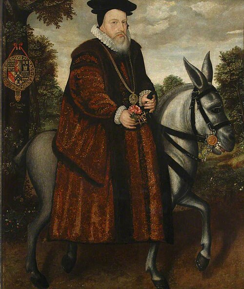 William Cecil (1520–1598), Baron Burghley, , Marcus Gheeraerts le Jeune