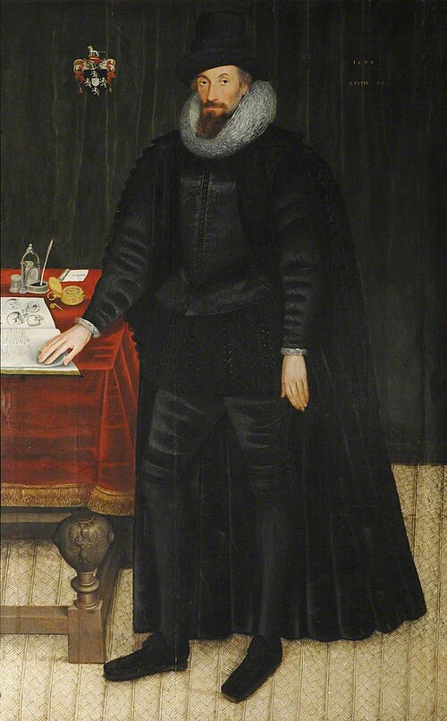 Sir William Paddy, 1600, Marcus Gheeraerts le Jeune