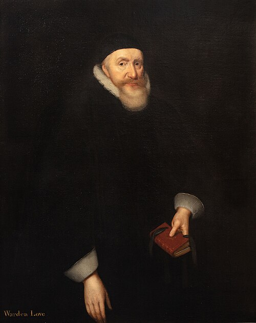Nicholas Love (1608–1682), Warden of Winchester College, , Marcus Gheeraerts le Jeune