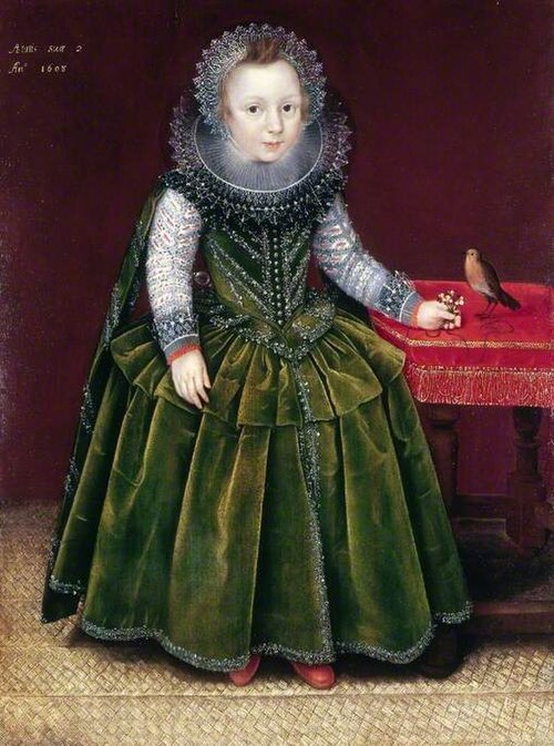 A Boy Aged Two, 1608, Marcus Gheeraerts le Jeune