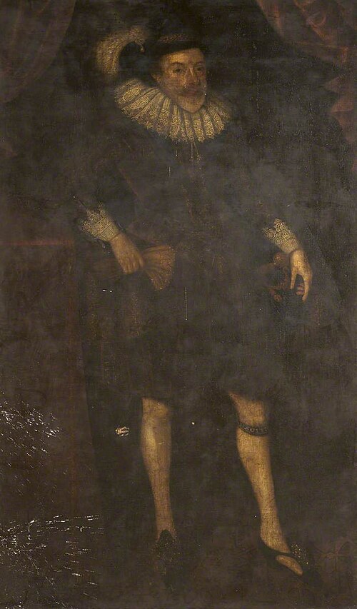 William Stanley (c.1561–1642), 6th Earl of Derby, KG, Alderman and Mayor of Wigan (1618), 1620, Marcus Gheeraerts le Jeune