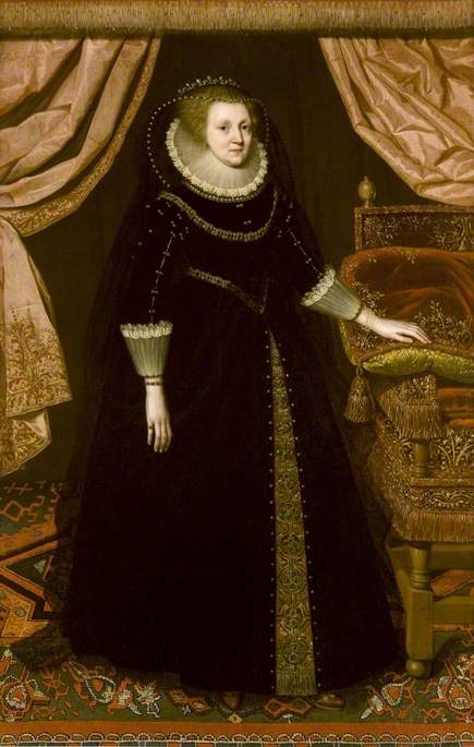 Elizabeth Vernon (1572–1655), Countess of Southampton, 1622, Marcus Gheeraerts le Jeune