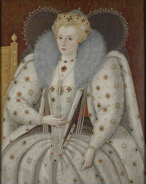Queen Elizabeth I (1533–1603), 1597, Marcus Gheeraerts le Jeune