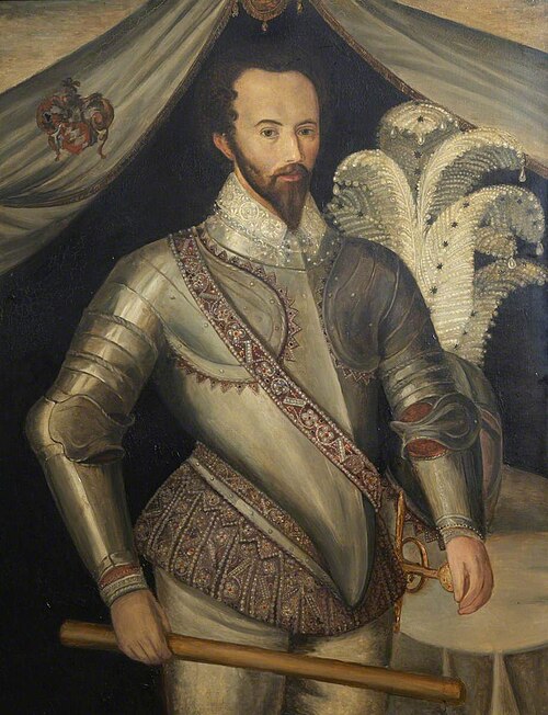 Sir Walter Raleigh (1552–1618), , Marcus Gheeraerts le Jeune