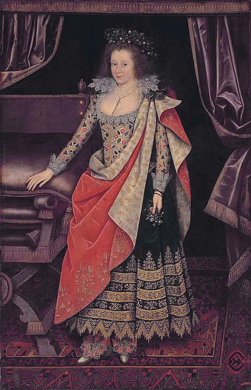 Porträt der Frances Howard, Countess of Hertford (1578-1639), 1611, Marcus Gheeraerts le Jeune