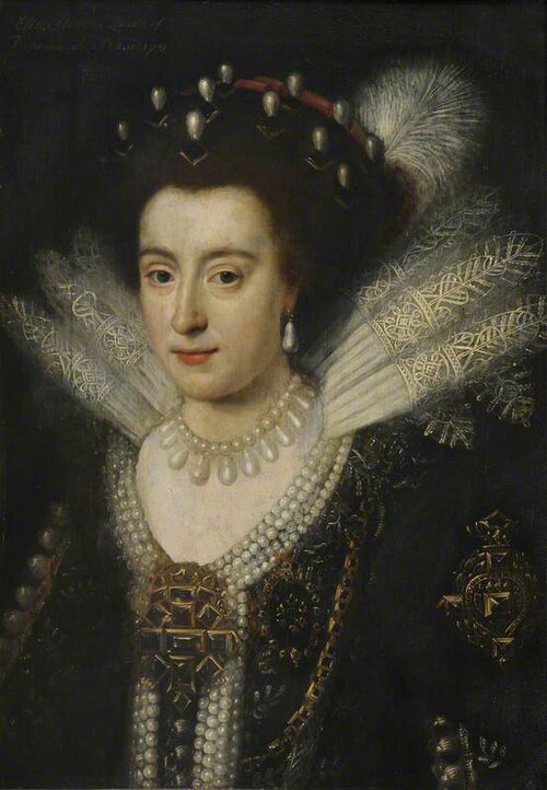 Portrait of a Lady (said to be Princess Elizabeth, 1596–1662, Queen of Bohemia), , Marcus Gheeraerts le Jeune