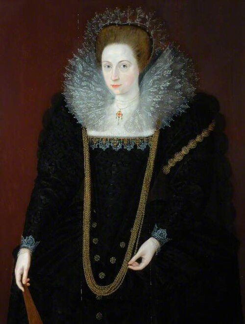 A Lady in Black, , Marcus Gheeraerts le Jeune