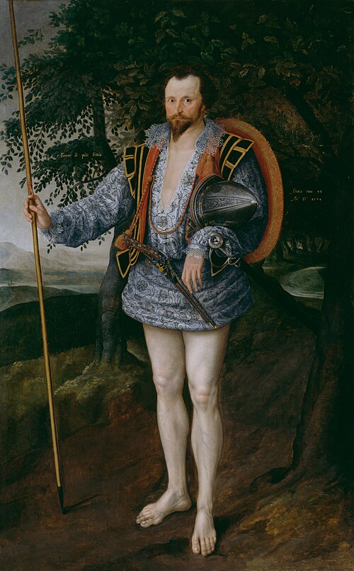 Portrait of Captain Thomas Lee, 1594, Marcus Gheeraerts le Jeune