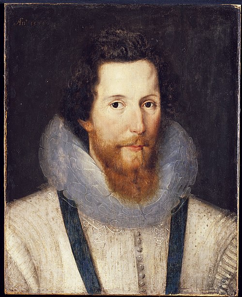 Portrait of Robert Devereux, Second Earl of Essex (1565-1601), 1599, Marcus Gheeraerts le Jeune