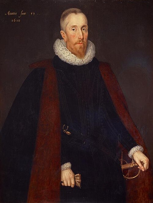 Alexander Seton, 1st Earl of Dunfermline, 1555 - 1622. Lord Chancellor of Scotland, 1610, Marcus Gheeraerts le Jeune
