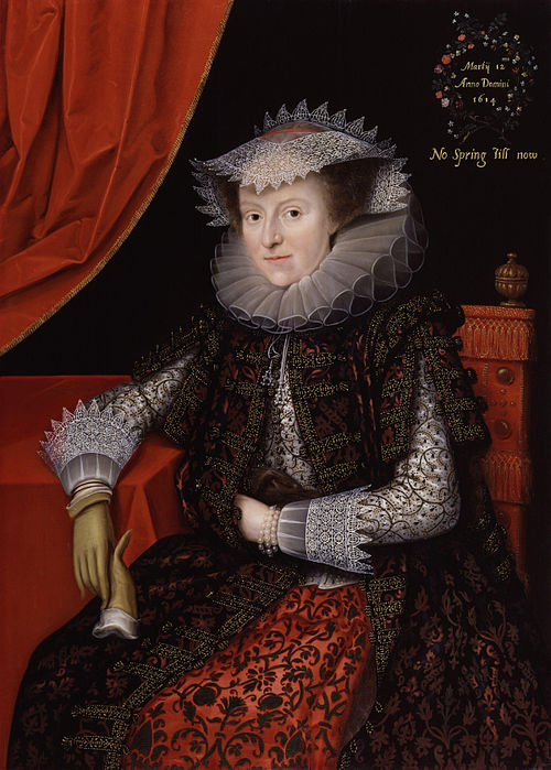 Probably Mary (née Throckmorton), Lady Scudamore, 1615, Marcus Gheeraerts le Jeune
