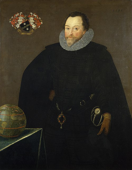 Sir Francis Drake, 1540-96, 1591, Marcus Gheeraerts le Jeune