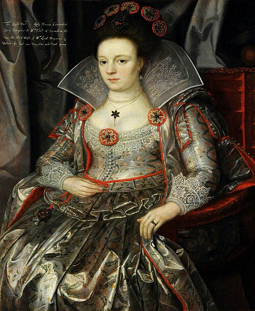 Lady Frances Cavendish, Lady Maynard (1595-1613), 1625, Marcus Gheeraerts le Jeune