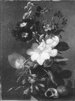 Bloemen, 1844, Albertus Steenbergen