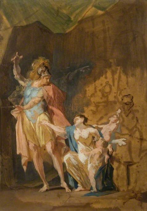 Jason Rejecting Medea, 1711, Giovanni Antonio Pellegrini