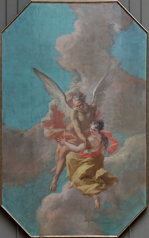 Borée enlevant Orithye, 1720, Giovanni Antonio Pellegrini