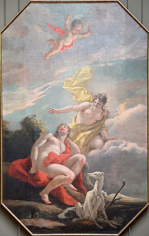 Diane et Endymion, 1720, Giovanni Antonio Pellegrini
