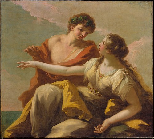 Bacchus and Ariadne, 1720, Giovanni Antonio Pellegrini