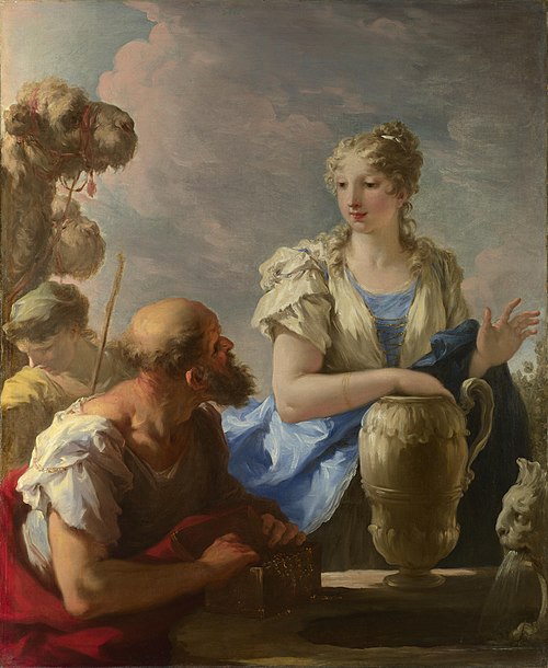 Rebecca at the Well, 1710, Giovanni Antonio Pellegrini