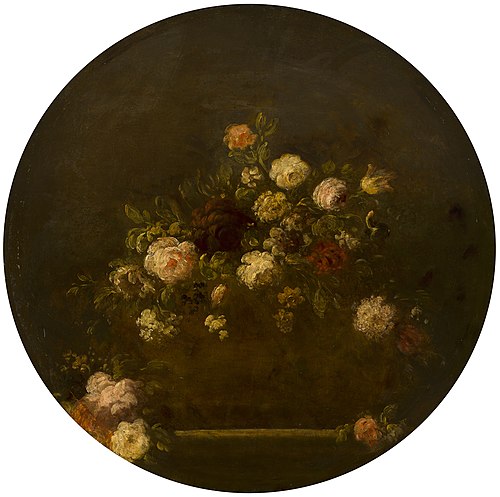 Flowers in a Vase, 1718, Giovanni Antonio Pellegrini