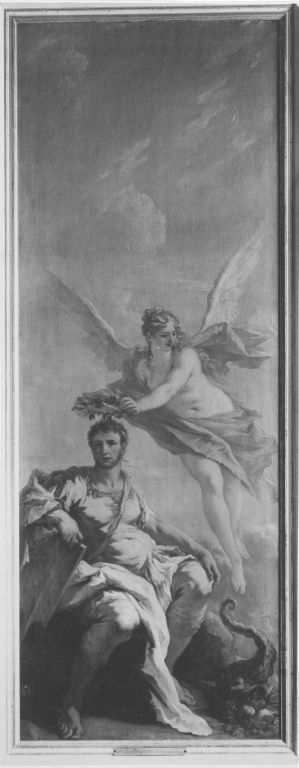 Die Krönung des Siegers, 1708, Giovanni Antonio Pellegrini