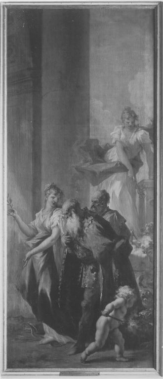 Allegorie der Befreiung vom Joch des Islam (Frieden und Glück unter Johann Wilhelm von der Pfalz), 1714, Giovanni Antonio Pellegrini