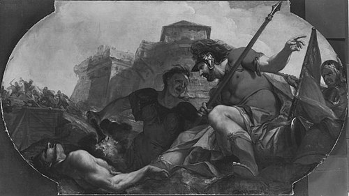 Allegorie auf den Schrecken des Krieges, 1708, Giovanni Antonio Pellegrini
