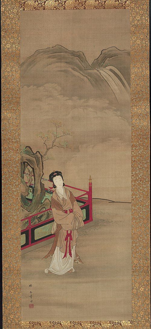 Chinese Beauty (Yang Guifei), 1790, Katsukawa Shunshō