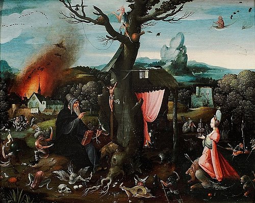 La tentation de saint Antoine, 1524, Jan Wellens de Cock