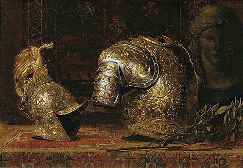 Still Life with Armor, 1885, Ernst Klimt