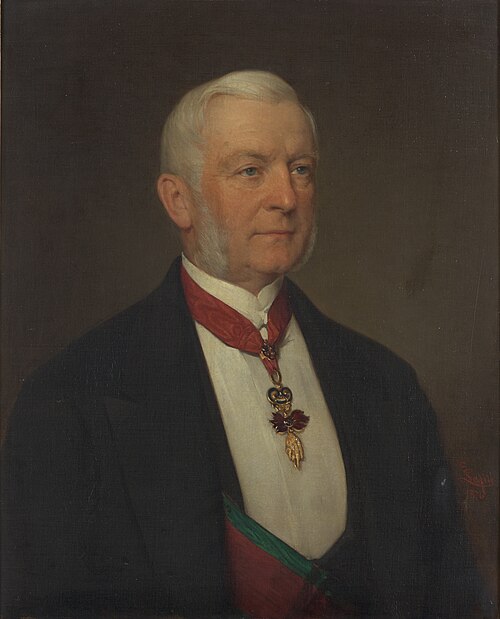 Der Politiker Karl Wilhelm Philipp Fürst Auersperg, 1876, Ernst Lafite