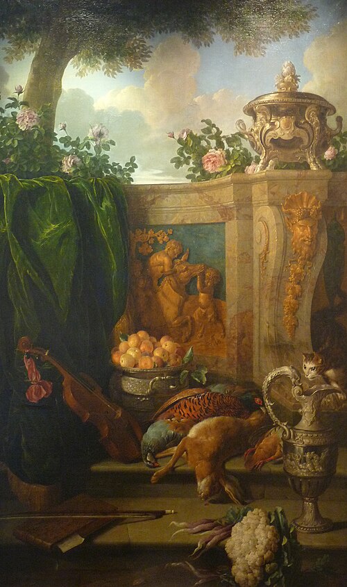 Nature Morte I, 1733, Alexandre-François Desportes