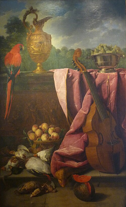 Nature Morte II, 1733, Alexandre-François Desportes