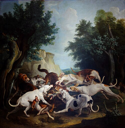 La Chasse au loup, 1725, Alexandre-François Desportes