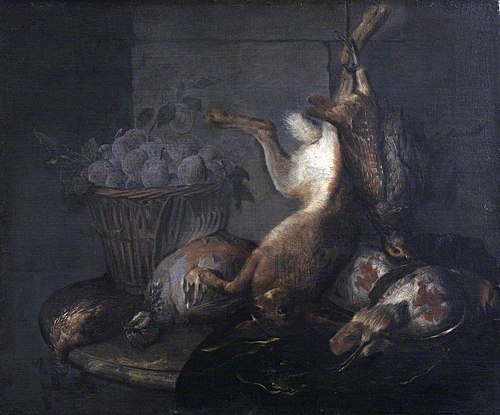 Still Life with Dead Game, 1714, Alexandre-François Desportes