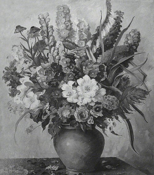 Flowers in a Vase, , Ernst Stöhr