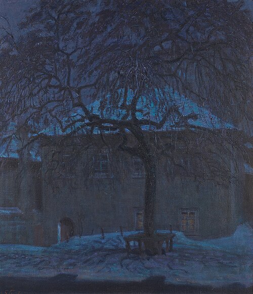 Mesnerhaus in Melk, 1908, Ernst Stöhr