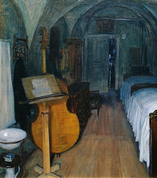 Die Bassgeige, 1908, Ernst Stöhr