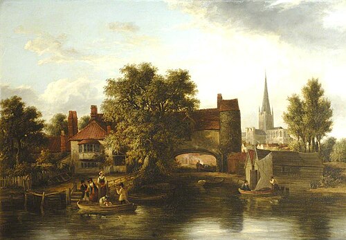 Sandling's Ferry, , James Stark