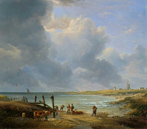 Landscape on the Norfolk Coast, , James Stark